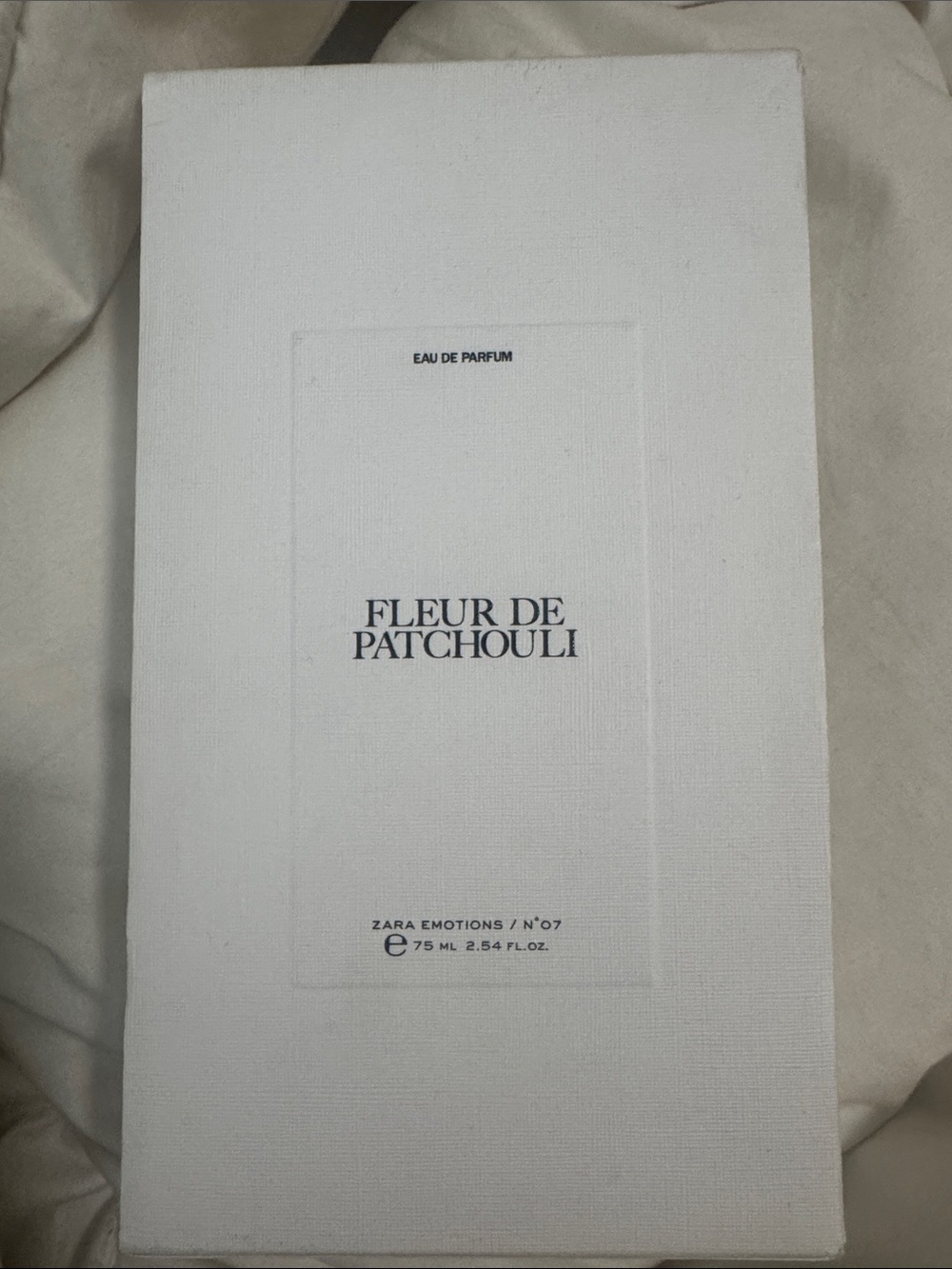 Zara Fleur de Patchouli White Box